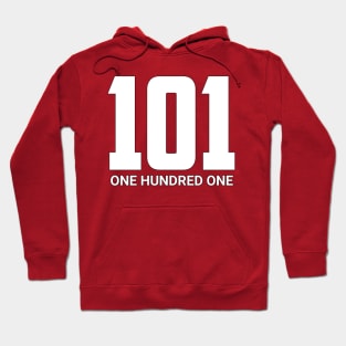 Retro one hundred one Hoodie